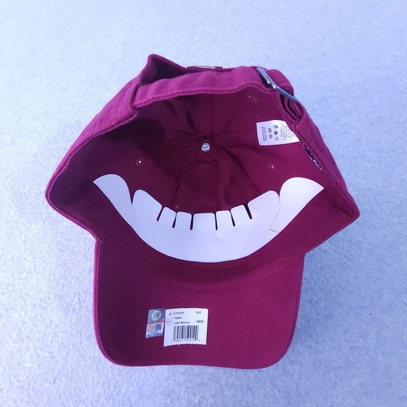 Nike Hat Florida State Seminoles Adult Garnet Futura Heritage86 Adjustable Cap - Picture 8 of 11
